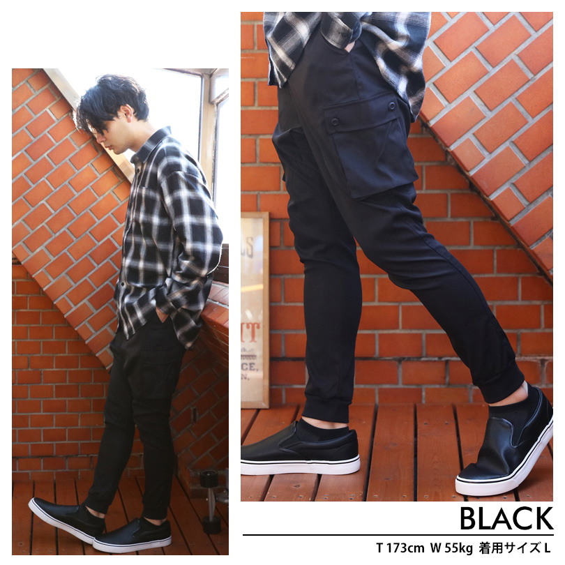 8（eight） カーゴパンツ メンズ サルエルパンツ サルエル : 8