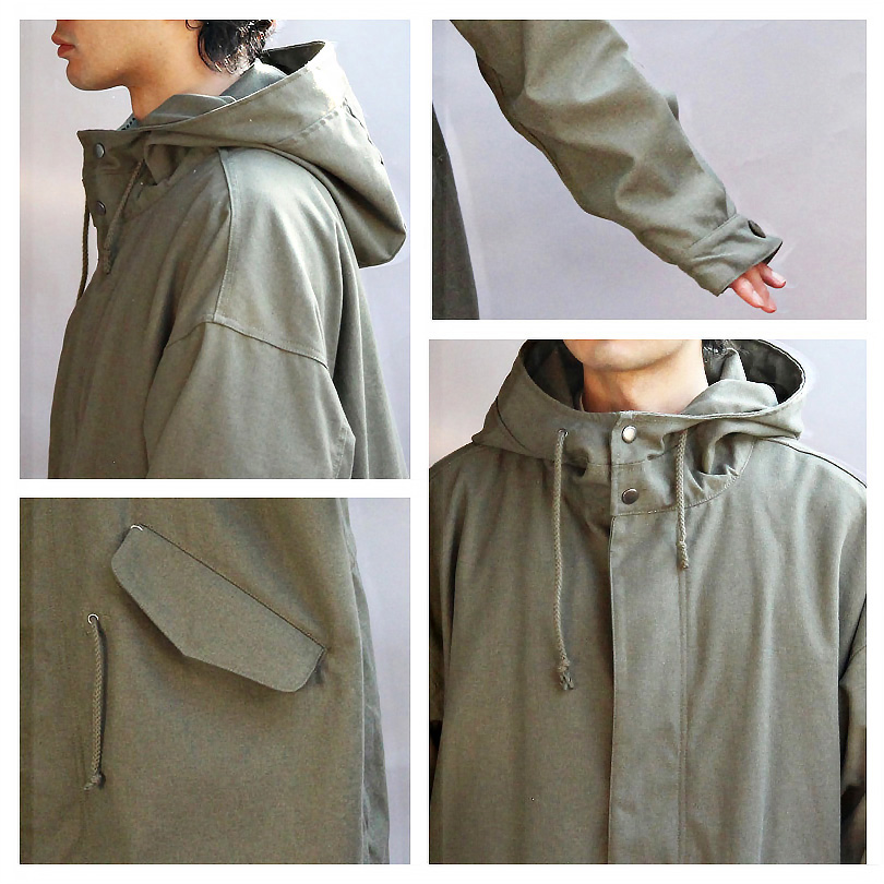 8 モッズコート メンズ ミリタリー ビッグシルエット アメカジ : 8