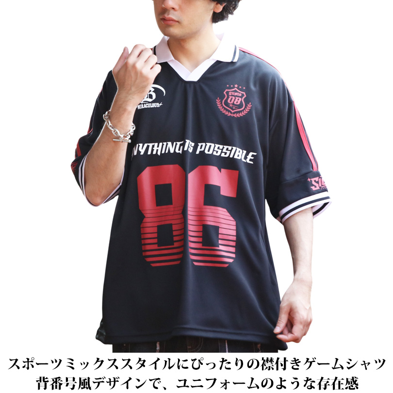 sinoon サッカーTシャツ ゲームシャツ スポーティー クルーネック半袖ゲームシャツ フットサル サッカーユニフォーム