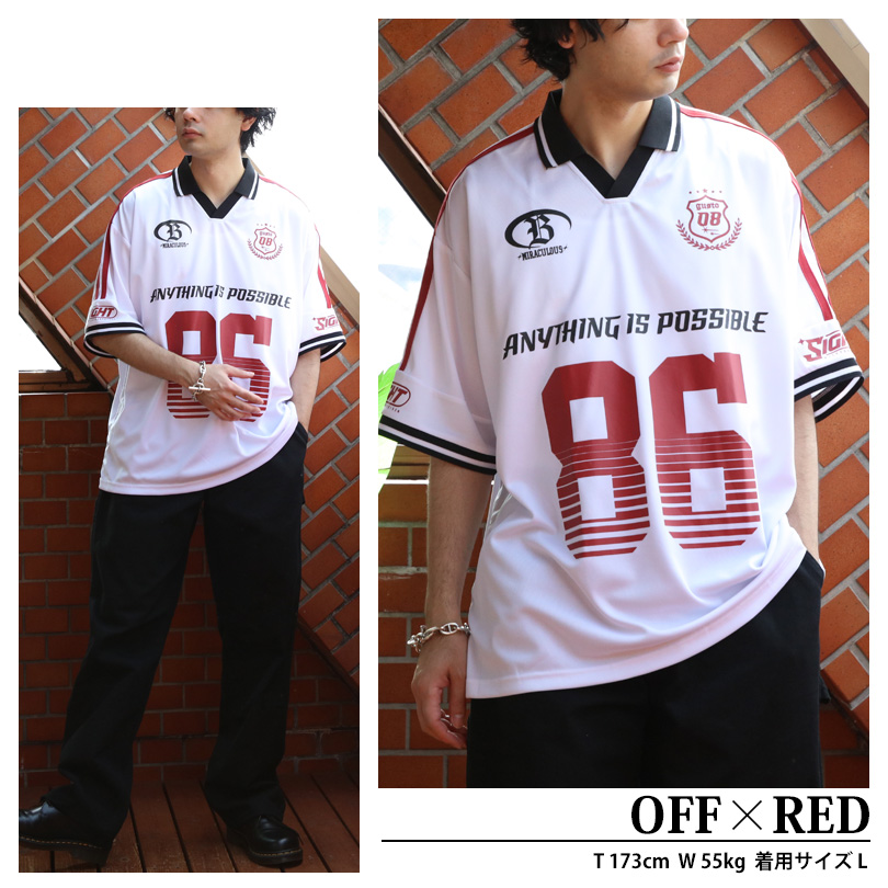 8（eight） スポーツデザインサッカーTシャツ Tシャツ 半袖