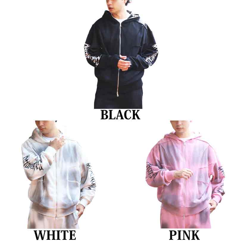 8ヤーズ ホワイト フード付き パーカー 8yards フード付きジャケット ジップパーカー ホワイト ハチヤーズ XL