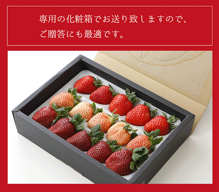 いちご化粧箱