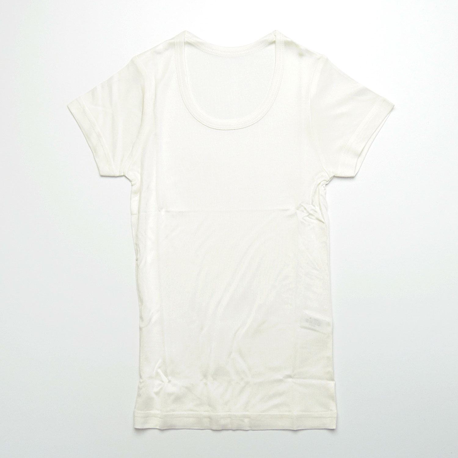 シルク 子供 シャツ 白 シルク100% 絹 インナーシャツ Tシャツ 半袖 丸首 下着 肌着 キッズ 男子 女子 女児 男児 夏 冷感 100 110 120 130 140 841 | ブランド登録なし | 01