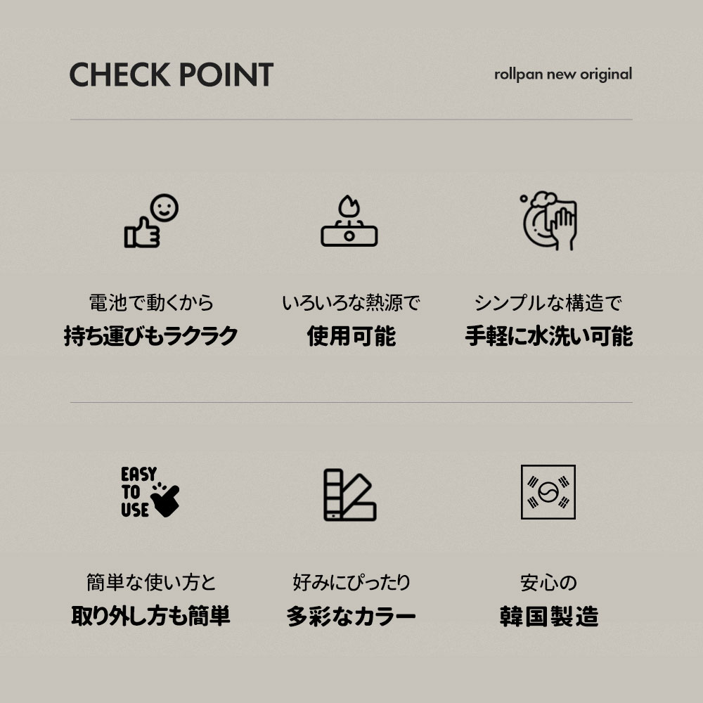 正規品】ROLLPAN 自動回転鍋 自動回転フライパン ロールキッチン