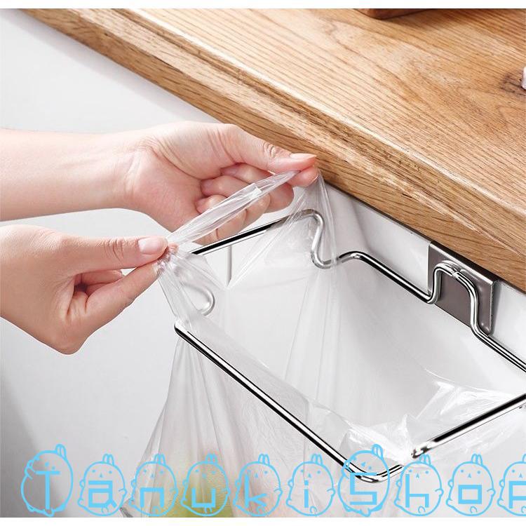 ゴミ袋ホルダー シンク下扉取り付け レジ袋ハンガー ゴミ袋掛けフック
