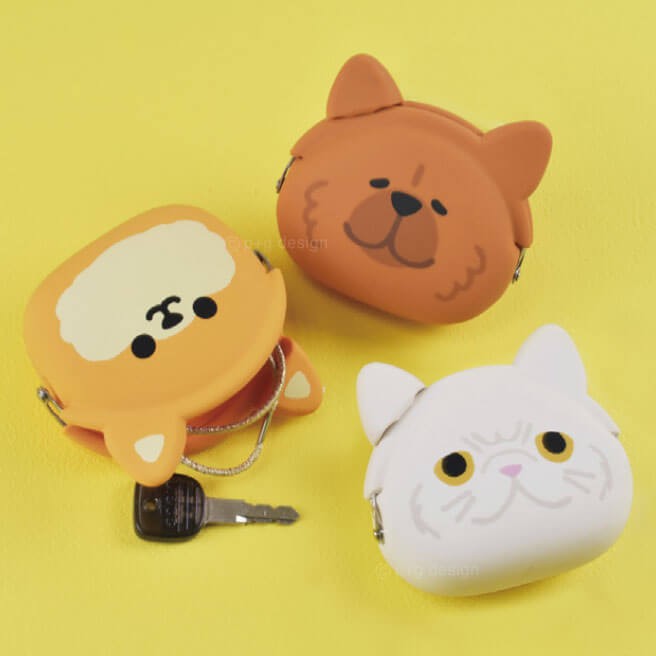 ミミポチ フレンズ mimi POCHI Friends Vol. 犬のシリコンがまぐち コインケース がま口 財布 p+gdesign  レディース 人気 小銭入れ :MBW-72745:スマホケース専門店エイト 通販 