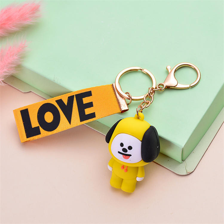 BTS (防弾少年団) グッズ BT21 キャラクター キーリング キーホルダー キーチェーン アクセサリー 飾り おしゃれ 小物 飾り 人気 可  愛い 女の子 男の子 学生 EsHClPwqZH, レディースファッション - elclubferretero.com