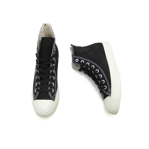CONVERSE（コンバース） ジップ スニーカー メンズ 黒 ハイカット