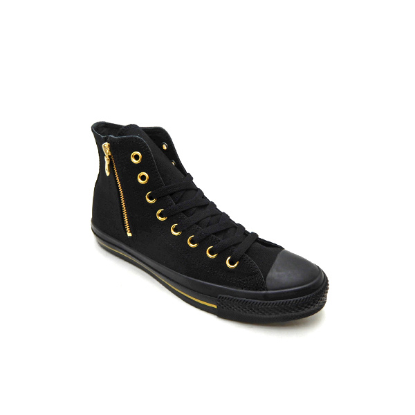 CONVERSE コンバース ジップ メンズ スニーカー ハイカット 黒