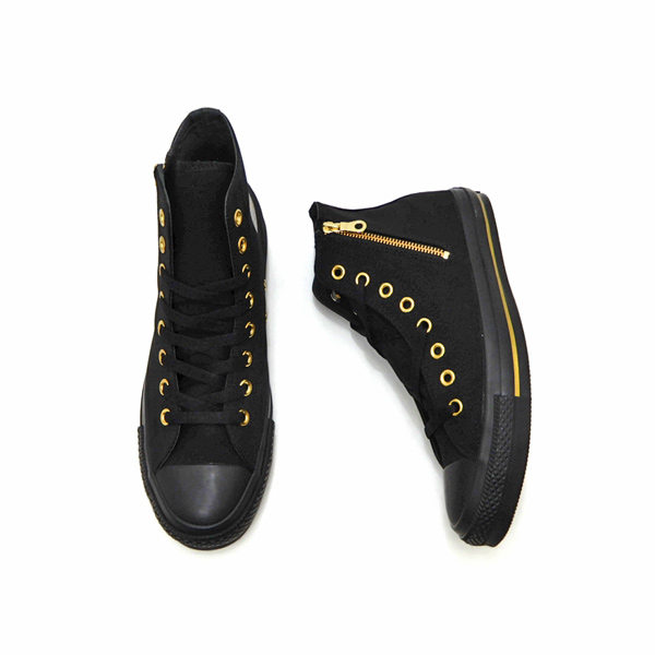 CONVERSE コンバース ジップ メンズ スニーカー ハイカット 黒