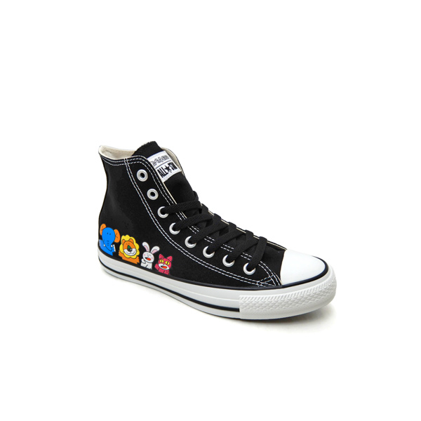 CONVERSE（コンバース） スニーカー レディース たべっ子どうぶつ 黒