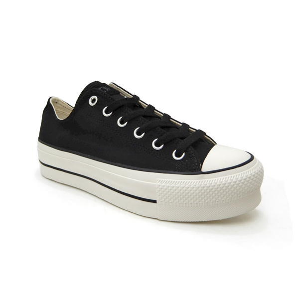 ALL STAR ブラック 厚底スニーカー CONVERSE コンバース 厚底 スニーカー レディース ローカット