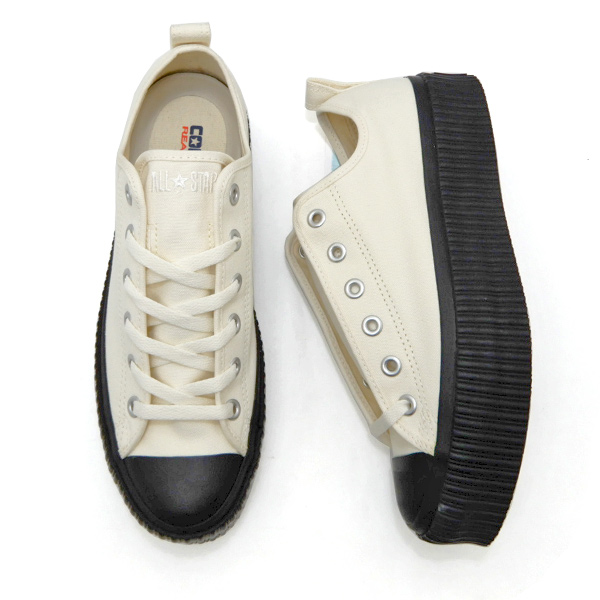 楽天市場】【2023年新作モデル】 CONVERSE コンバース オールスタークップ ボリュームソールレザースニーカー 38001351 『 ALL  STAR COUPE BATEAU OX 』厚底 スニーカー 黒スニーカー 限定 シューズ スニーカー オールブラック : ベンシュナ  メンズアパレル＆雑貨
