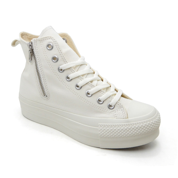 CONVERSE コンバース メンズ スニーカー ジップ 白 厚底 ALL CONVERSE コンバース メンズ スニーカー ジップ 白 厚底 ALL