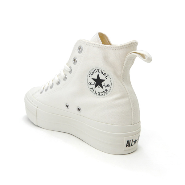 美品 コンバース ハイカット スニーカー 厚底 1SD166 26cm メンズ CONVERSE コンバース メンズ スニーカー ジップ 白 厚底 ALL