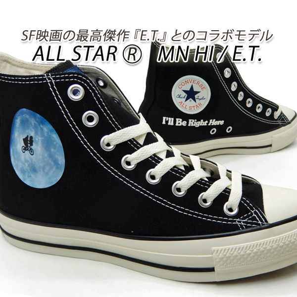 CONVERSE（コンバース） オールスター メンズ 黒 スニーカー ET コラボ 