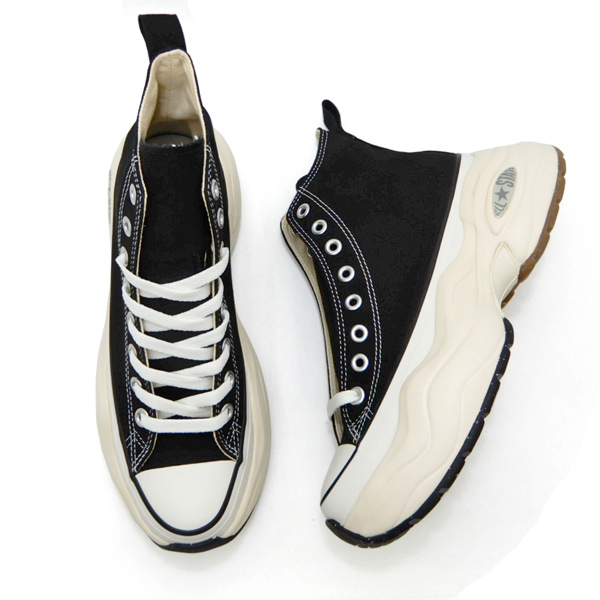 コンバース スニーカー サージトレーナー 厚底 黒 CONVERSE ALL STAR (R) SURGETRAINER HI