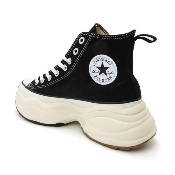 コンバース スニーカー サージトレーナー 厚底 黒 CONVERSE ALL STAR (R) SURGETRAINER HI