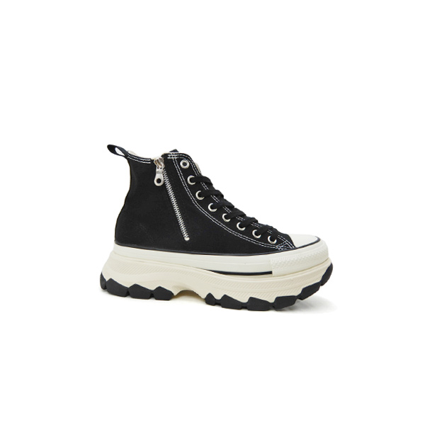 CONVERSE（コンバース） スニーカー メンズ 黒 厚底 トレックウエーブ