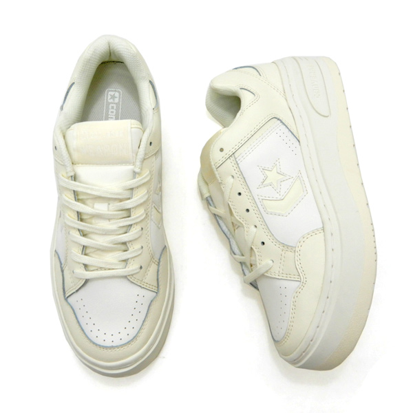 CONVERSE コンバース ウエポン レディース スニーカー 白 厚底