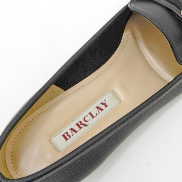 BARCLAY（バークレー） パンプス ローヒール 本革 黒 2E BARCLAY 2237