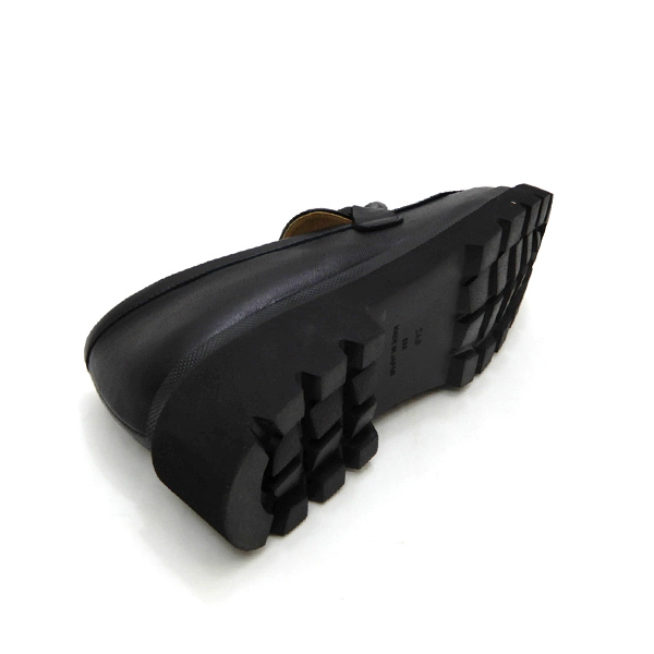 FIZZ REEN（フィズリーン） ビットローファー レディース 本革 黒 幅広