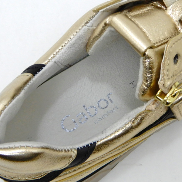 Gabor（ガボール） スニーカー レディース ファスナー 革 76368