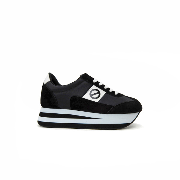 NO NAME（ノーネーム） スニーカー レディース 黒 PLATO JOGGER STK