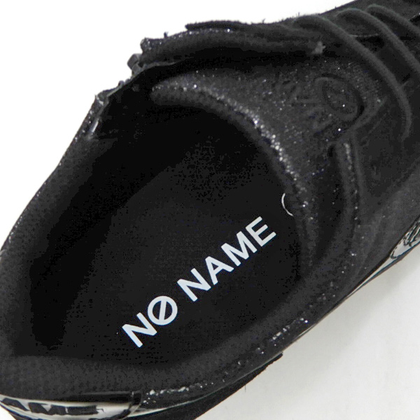 NO NAME（ノーネーム） スニーカー ヨーコ レディース 黒 ファスナー