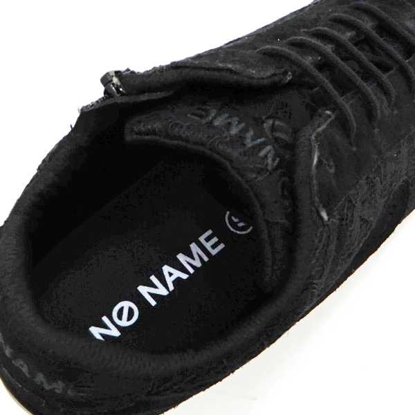 NO NAME（ノーネーム） スニーカー ヨーコ レディース 黒 ファスナー