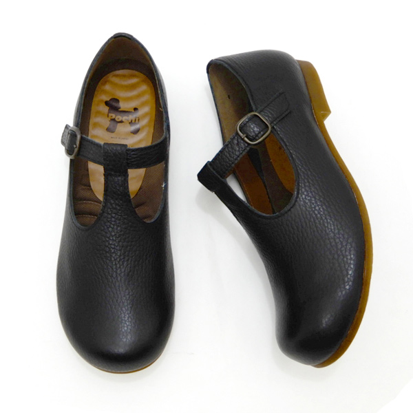 Pochi/ポチ カジュアルシューズ レディース 幅広 革 ナチュラル 日本製