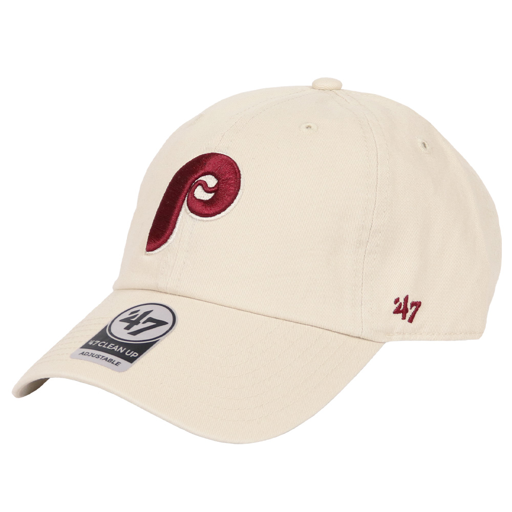 47 キャップ フィラデルフィア フィリーズ メンズ レディース メジャーリーグ MLB ロゴ 帽子 クリーンナップ ブランド ローキャップ 野球