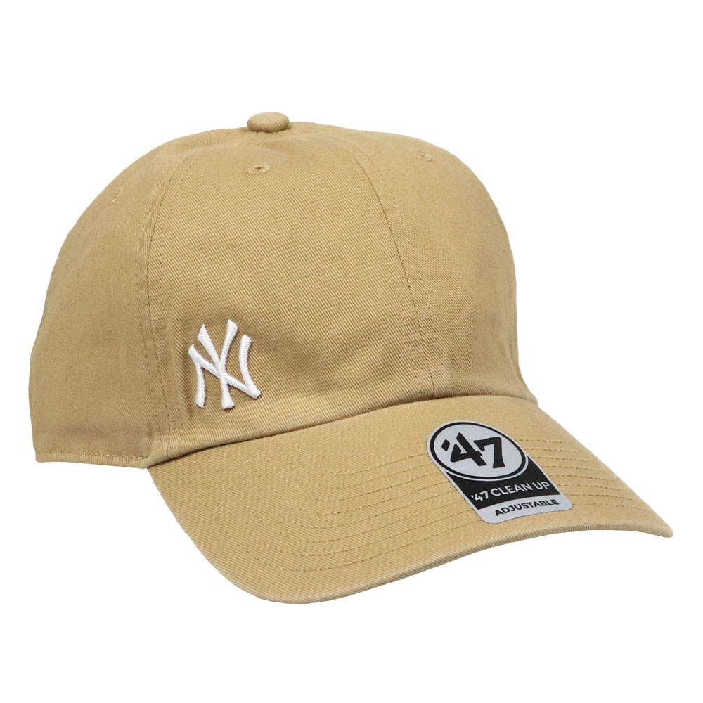 47Brand フォーティーセブン ニューヨーク・ヤンキース クリーンナップ ローキャップ メンズ レディース ミニロゴ CLEAN UP MLB 帽子 キャップ NY LA｜99headwearshop｜03