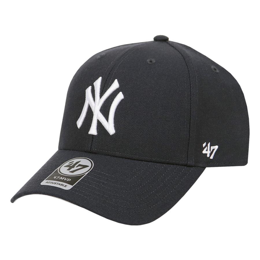 47Brand キャップ ニューヨーク・ヤンキース NY ロゴ MVP メンズ レディース 帽子 ブランド MLB ストリート 男女兼用 おしゃれ 野球帽 ベルクロ ア・リーグ｜99headwearshop｜02