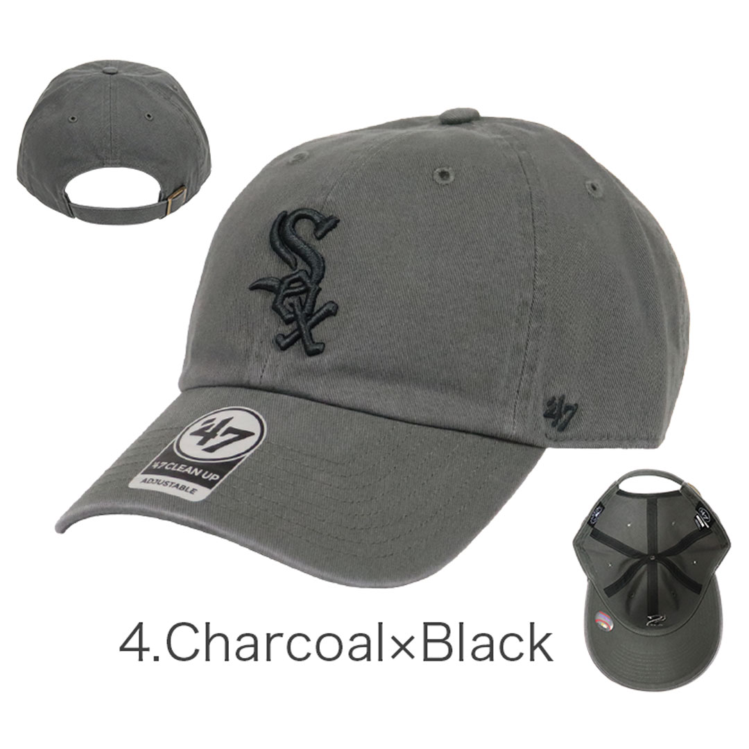 47 キャップ シカゴ・ホワイトソックス CHICAGO WHITE SOX クリーンナップ メンズ レディース 帽子 '47 MLB メジャーリーグ