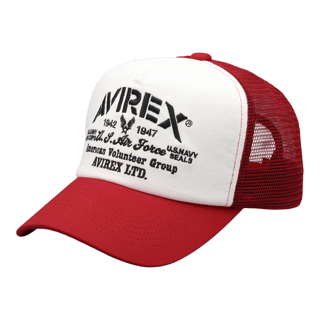 AVIREX（アヴィレックス） アビレックス メッシュキャップ メンズ