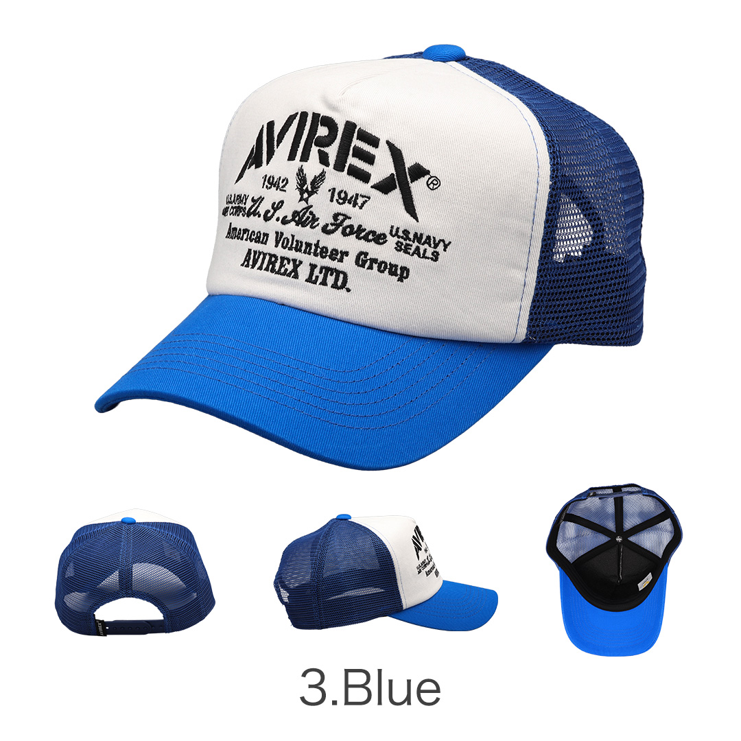 AVIREX（アヴィレックス） アビレックス メッシュキャップ メンズ