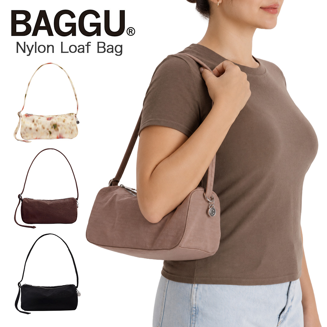 BAGGU（バグゥ） ショルダーバッグ ハンドバッグ Nylon Loaf Bag