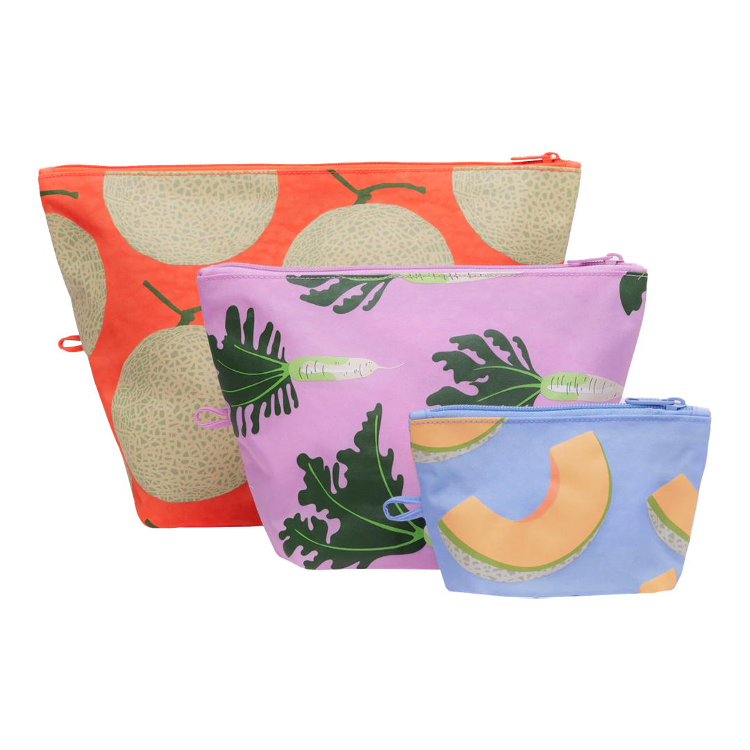 BAGGU（バグゥ） ポーチ バグー バグ Go pouch set 小物入れ メイク 