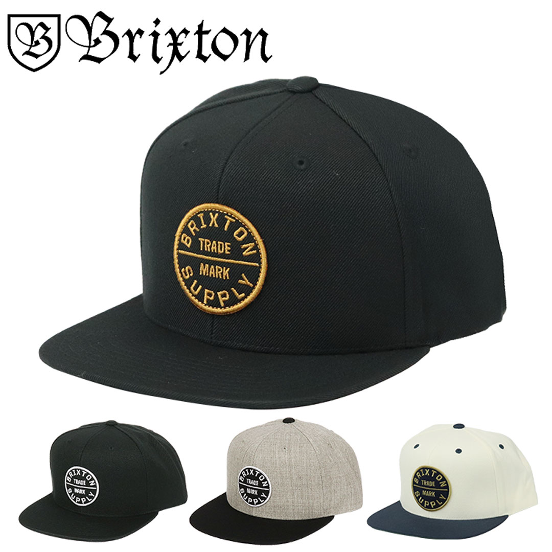 BRIXTON（ブリクストン） キャップ メンズ OATH 3 SNAPBACK CAP MENS
