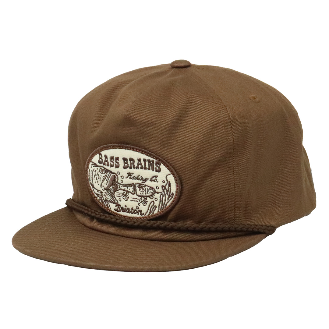 BRIXTON(ブリクストン）BASS BRAINS BAIT S/S STT BASS BRAINS FT S/S STT - BLACK