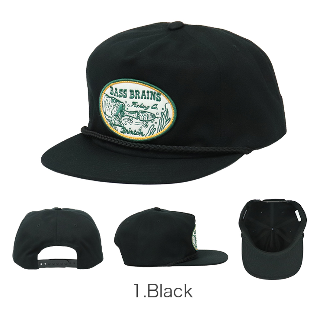 BRIXTON BASS BRAINSキャップ Brixton Bass Brains Swim Snapback Hat White/Red at Amazon