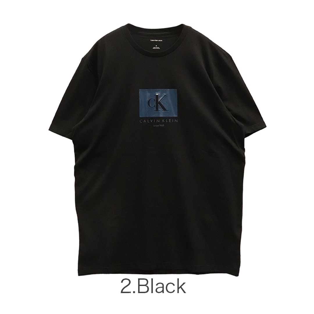 Jeans Tシャツ 半袖 グラフィック モノグラム CK Calvin Klein Jeans カルバンクライン Tシャツ 半袖 ロゴ メンズ