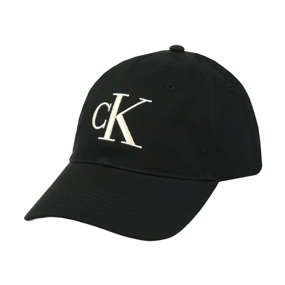 90s  Jeans CKキャップ 黒 USA製 90s Calvin Klein Jeans Logo Cotton 6 Panel Cap 黒