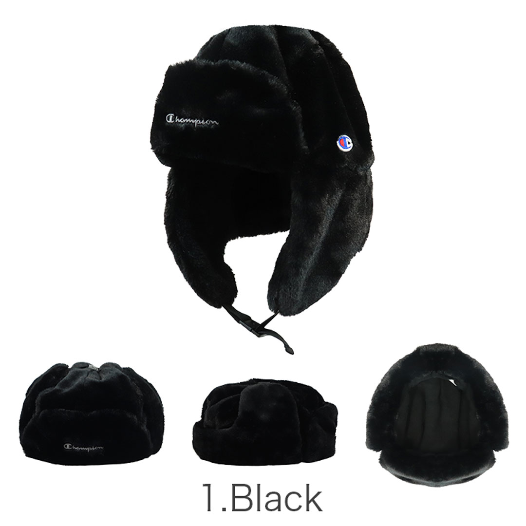 Champion（チャンピオン） フライトキャップ フェイクファー