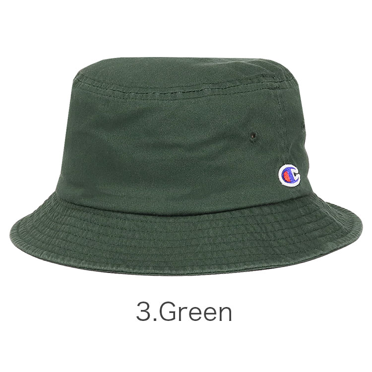 Champion チャンピオン バケットハット メンズ レディース ハット ロゴ ワンポイント 帽子 手洗い可 ユニセックス バケハ レジャー アウトドア