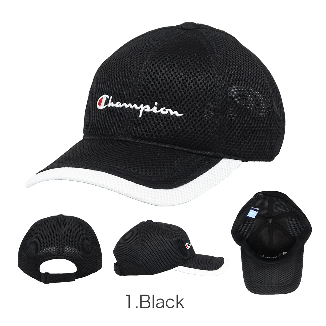 kamekaさん専用 チャンピオンキャップ　ノーマル　フラット　計2個 Champion（チャンピオン） メッシュキャップ 帽子 キャップ メンズ