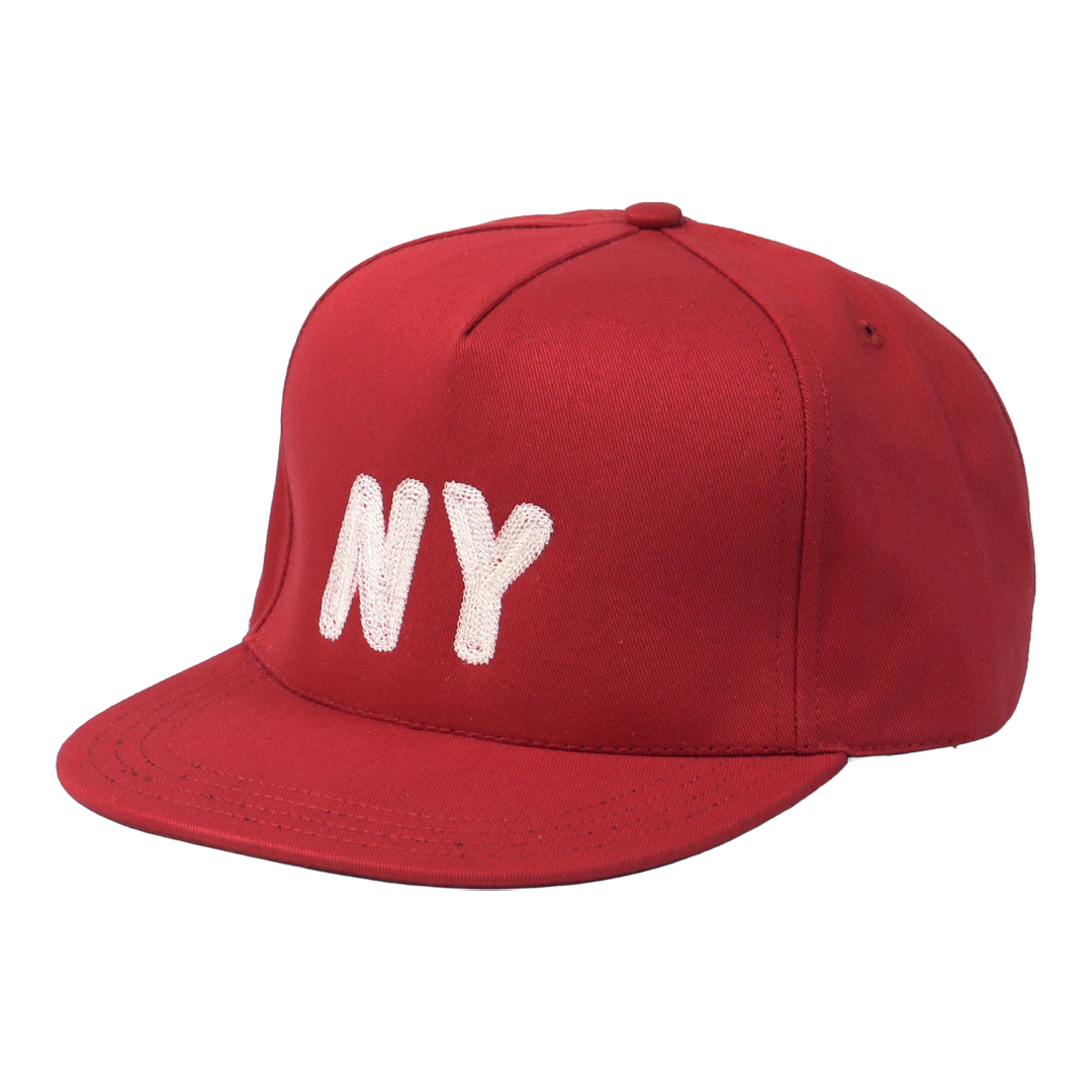 cooperstown ball cap NY　キャップ　ウール　赤 Cooperstown Ball Cap（クーパーズタウンボールキャップ） 無地 メンズ