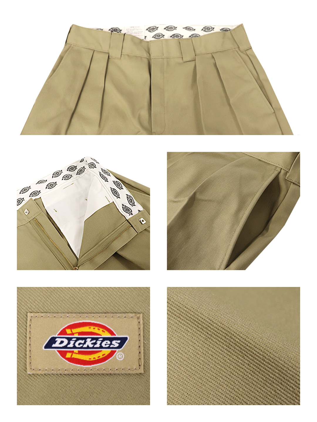 Dickies（ディッキーズ） ワークパンツ メンズ ツータックパンツ