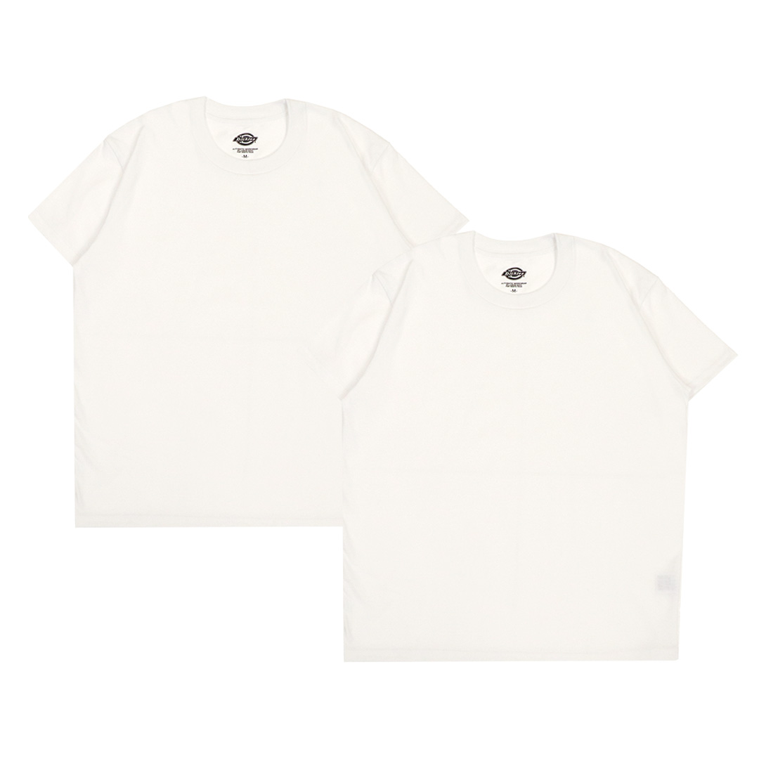 Dickies（ディッキーズ） 2枚セット Tシャツ メンズ 半袖 パックT 無地